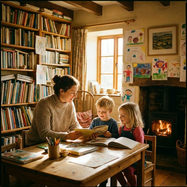 Children learning at Dur-e-Yateem orphanage in Islamabad